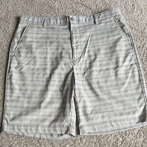 FootJoy Gray Flat Front Shorts for Casual Wear
